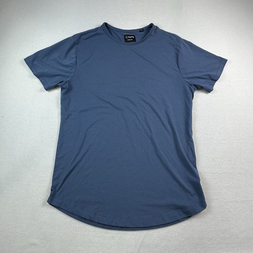 Cuts Clothing Blue Short Sleeve Tee